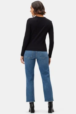 Eleanor Long Sleeve Baby Rib Tee