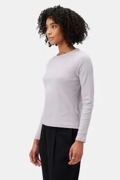 Eleanor Long Sleeve Baby Rib Tee
