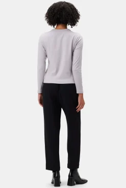 Eleanor Long Sleeve Baby Rib Tee