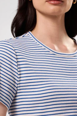 Eleanor Organic Cotton Modal Rib Tee
