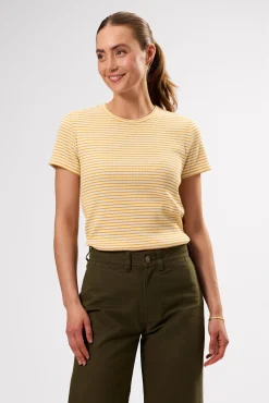 Eleanor Organic Cotton Modal Rib Tee
