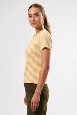 Eleanor Organic Cotton Modal Rib Tee