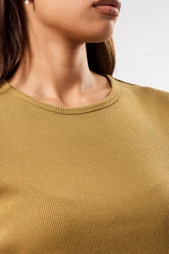 Eleanor Organic Cotton Modal Rib Tee