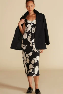 Eloise Cupro Slip Dress