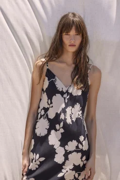 Eloise Cupro Slip Dress