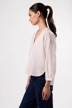 Esme Cotton Linen Blouse