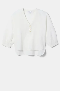 Esme Cotton Linen Blouse