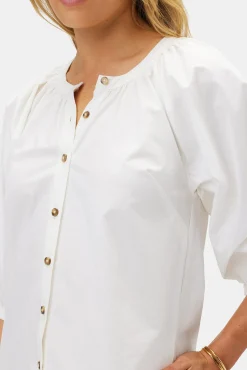 Esther Organic Cotton Poplin Dress