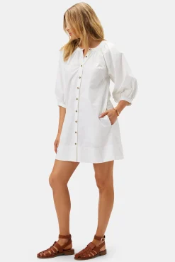Esther Organic Cotton Poplin Dress