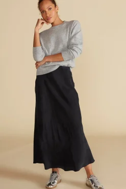 Eve Cupro Slip Skirt