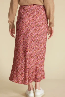 Eve Cupro Slip Skirt