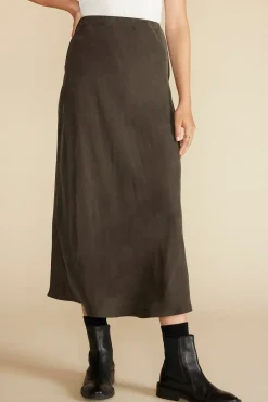 Eve Cupro Slip Skirt