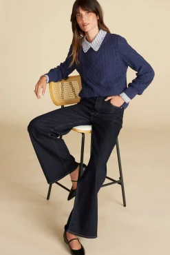 Faedra Organic Cotton Sweater