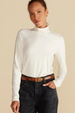 Flannery Bamboo Knit Turtleneck