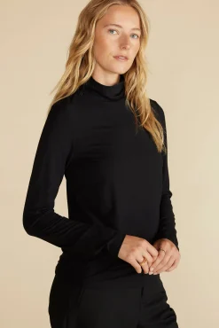 Flannery Bamboo Knit Turtleneck