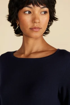 Fran Boatneck Cashmere Sweater