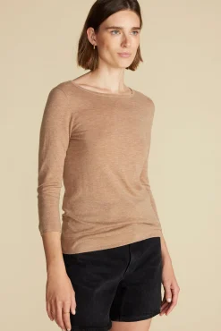 Fran Boatneck Cashmere Sweater