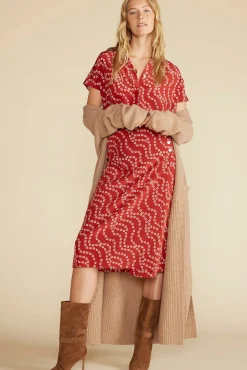 Gabrielle Washable Silk Wrap Skirt