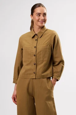 Genevieve Cotton Linen Jacket