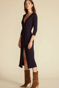 Ila Knit Wrap Dress