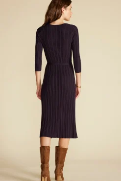 Ila Knit Wrap Dress