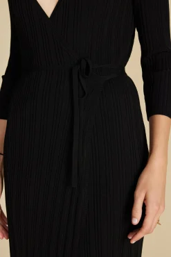Ila Knit Wrap Dress