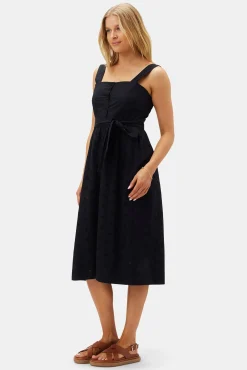 Irene Organic Cotton Eyelet Dress