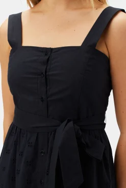 Irene Organic Cotton Eyelet Dress
