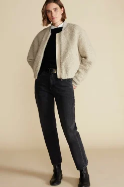 Jarrel Sherpa Bomber Jacket