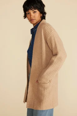 Jeune Relaxed Open Front Cardigan