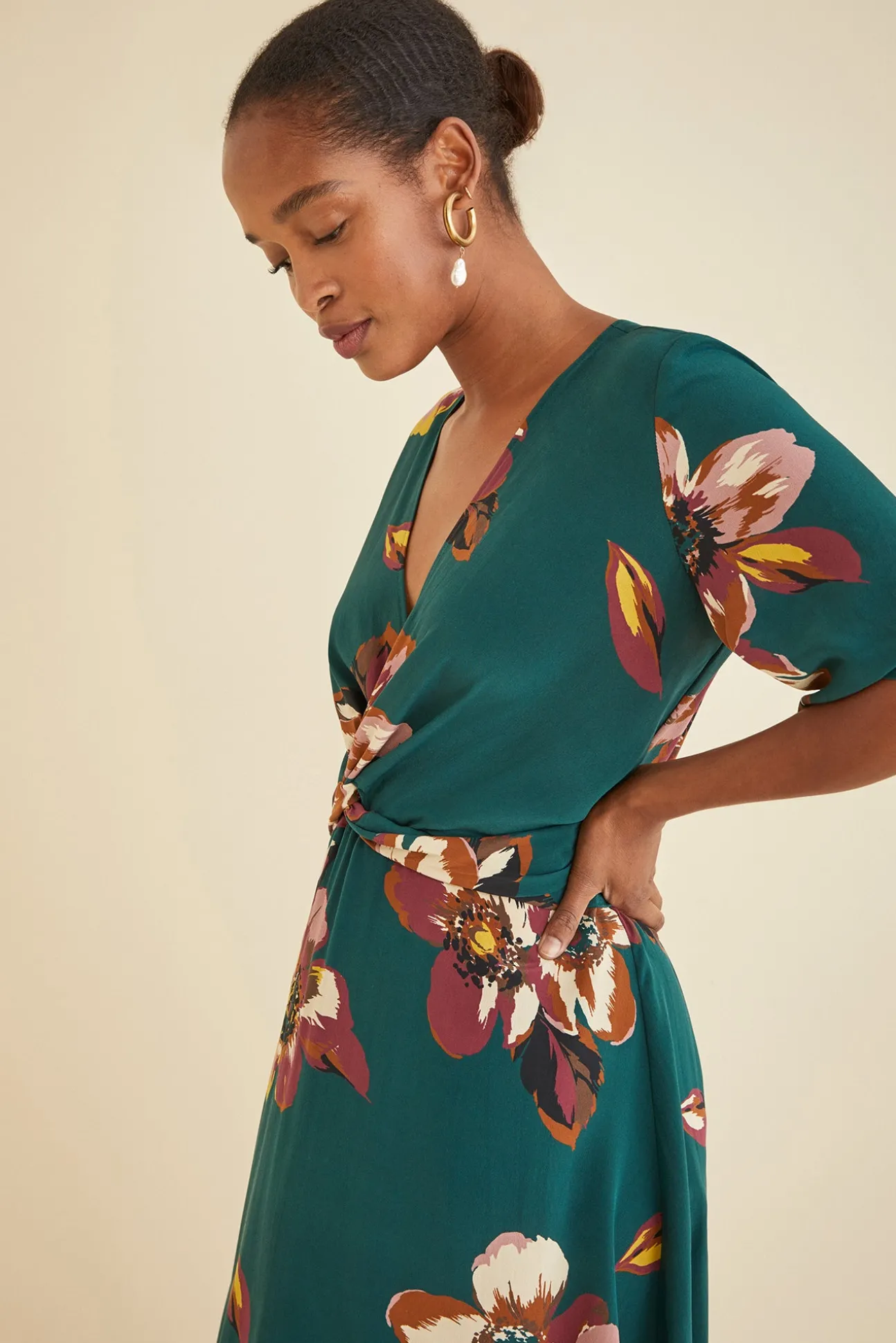 Joselle Silk Dress