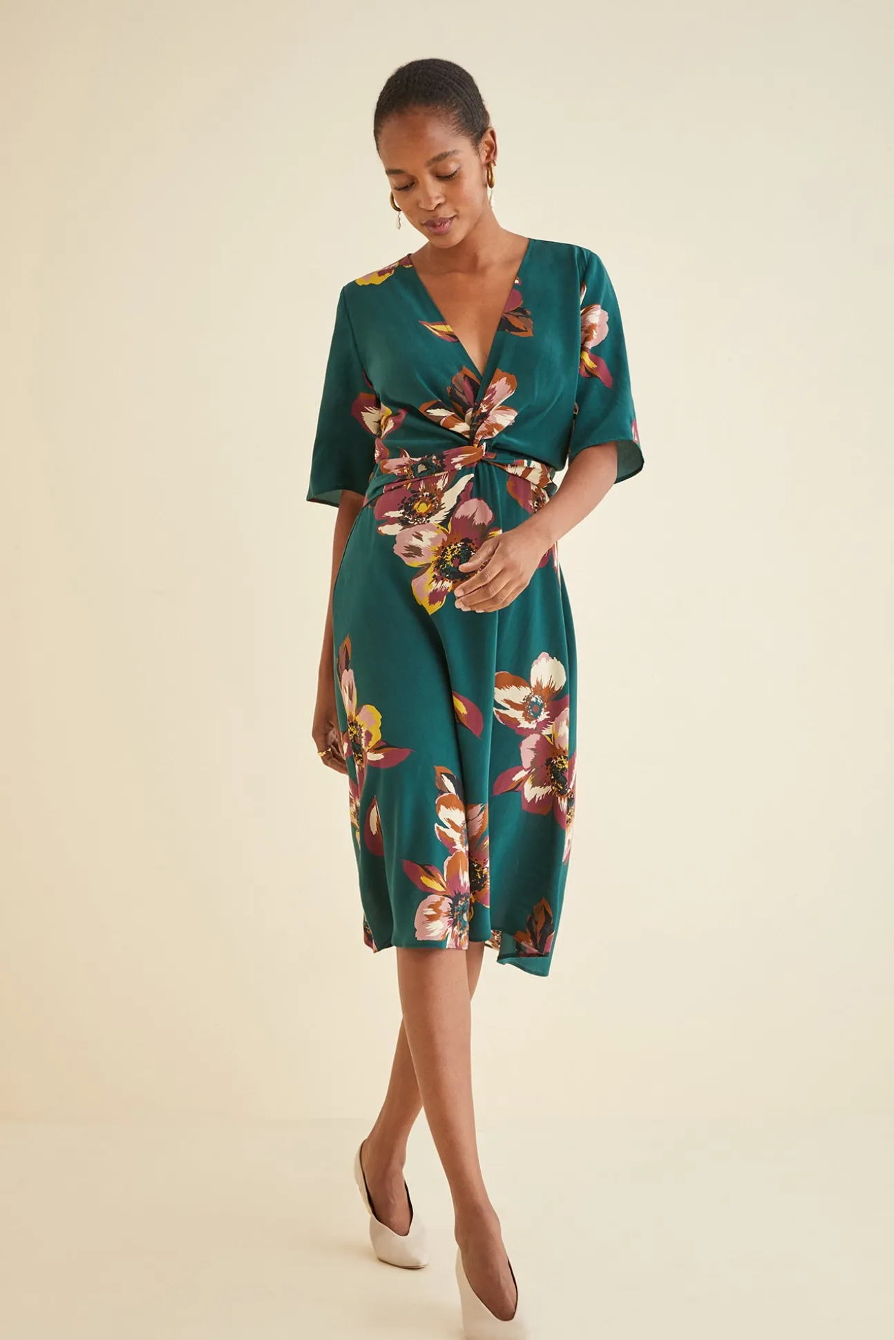 Joselle Silk Dress