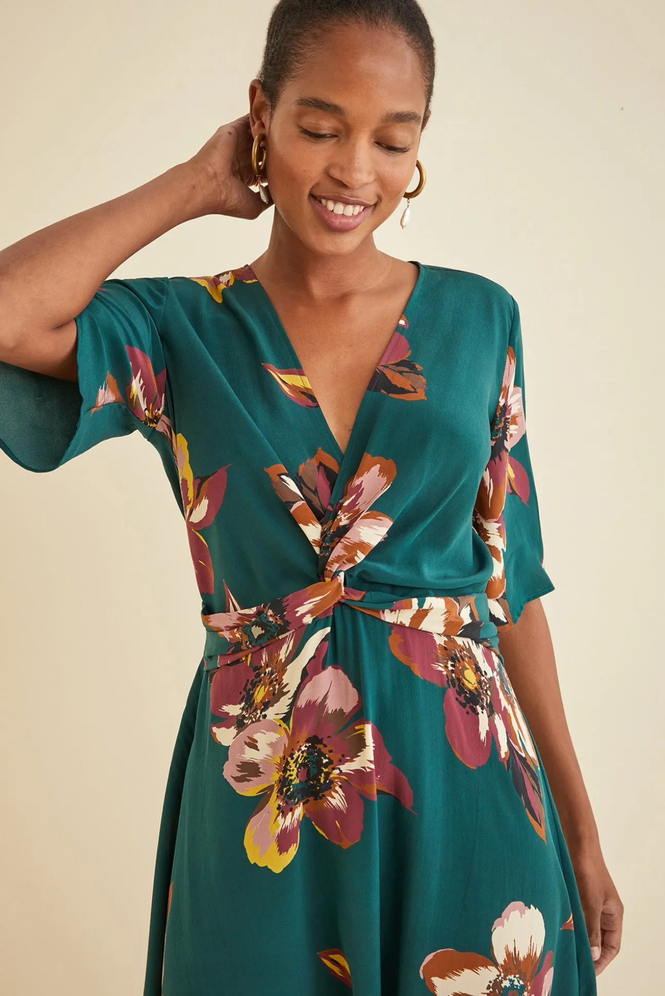 Joselle Silk Dress