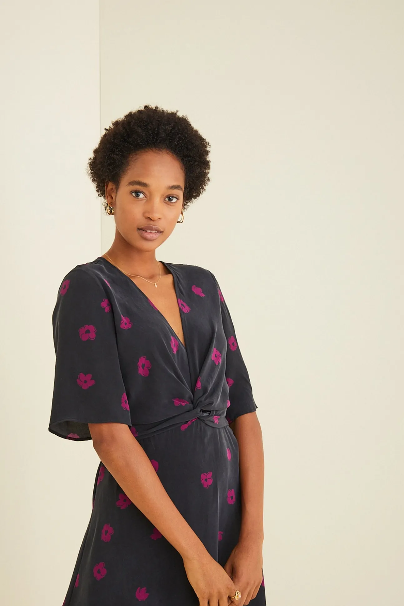 Joselle Silk Dress