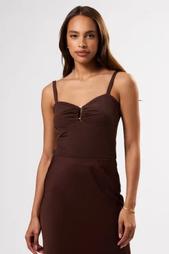 Josie Stretch Knit Tank
