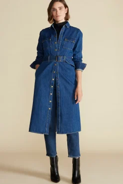 Joyce Denim Shirt Dress