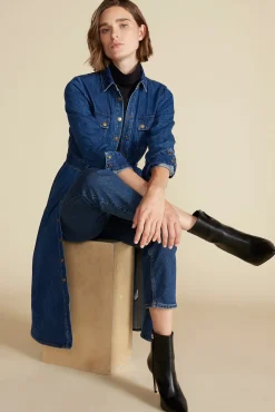 Joyce Denim Shirt Dress