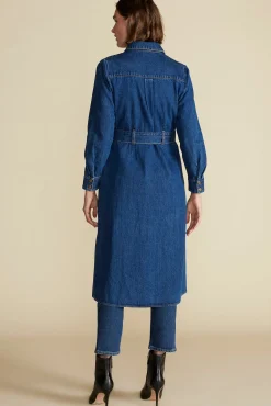 Joyce Denim Shirt Dress