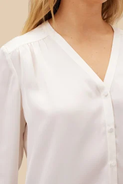 Kali Button Front Blouse