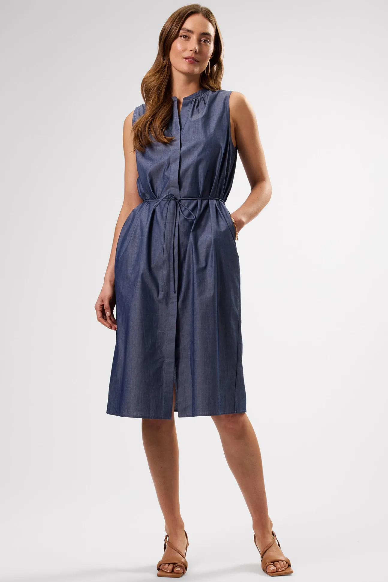 Kylen Organic Cotton Shirt Dress