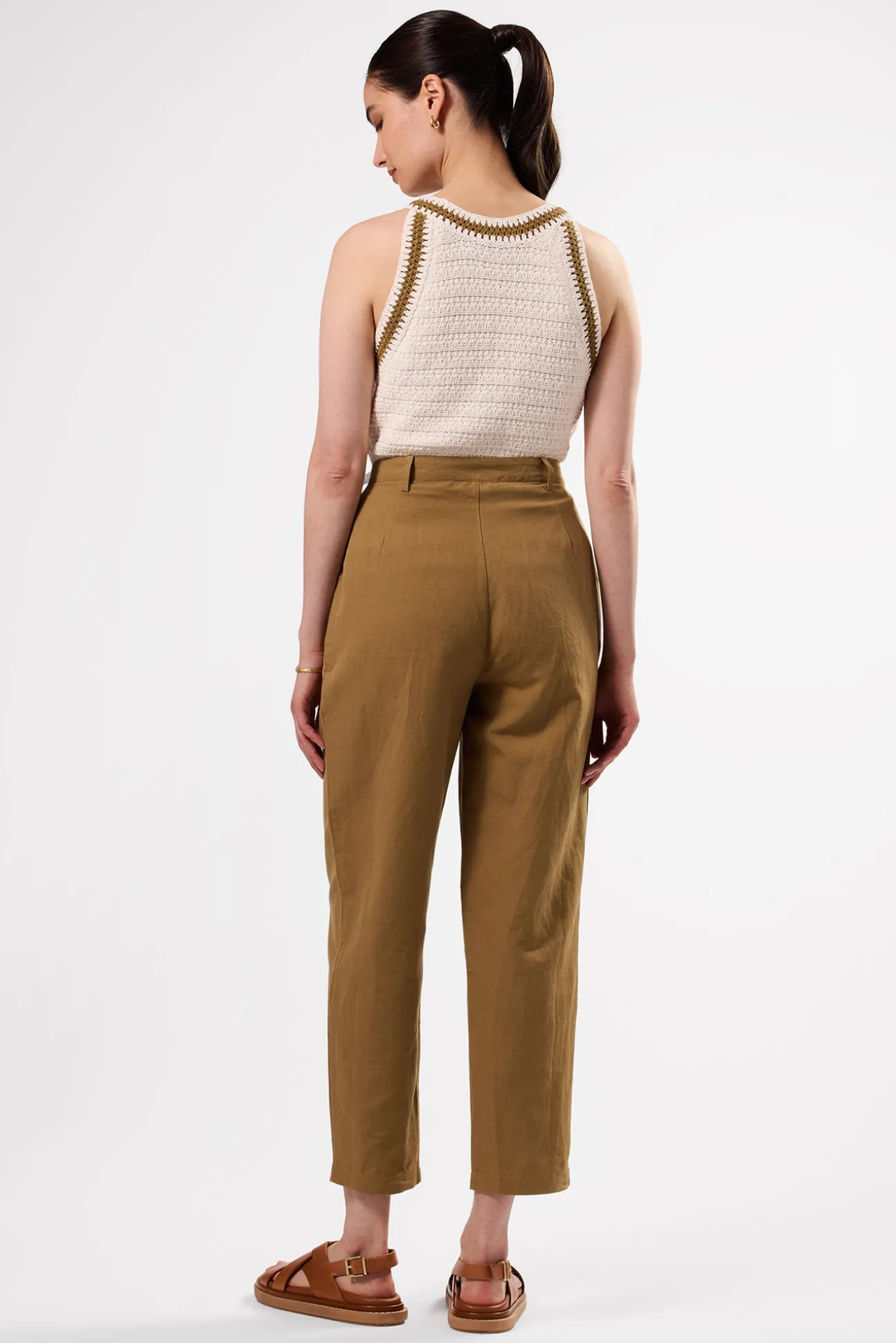 Larisa Cotton Linen Pant