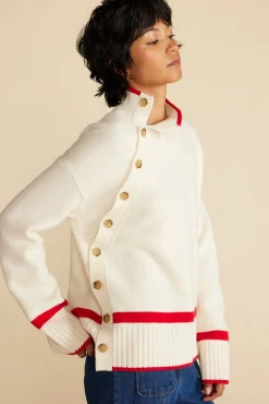 Leonie Stripe Turtleneck Sweater