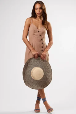 Lila Cotton Linen Dress