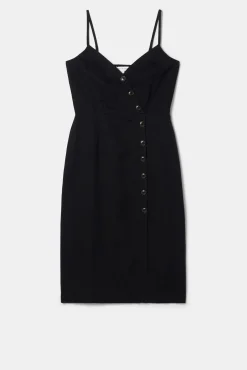 Lila Cotton Linen Dress
