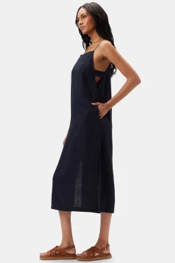 Lilly Pilly Kai Organic Linen Slip Dress