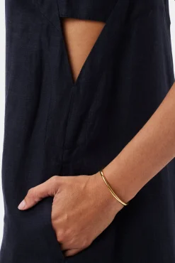 Lilly Pilly Kai Organic Linen Slip Dress