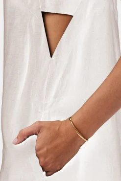 Lilly Pilly Kai Organic Linen Slip Dress