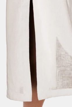 Lilly Pilly Kai Organic Linen Slip Dress