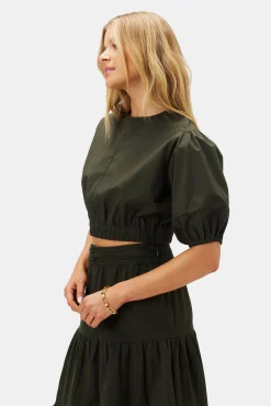 Lisa Organic Cotton Poplin Top