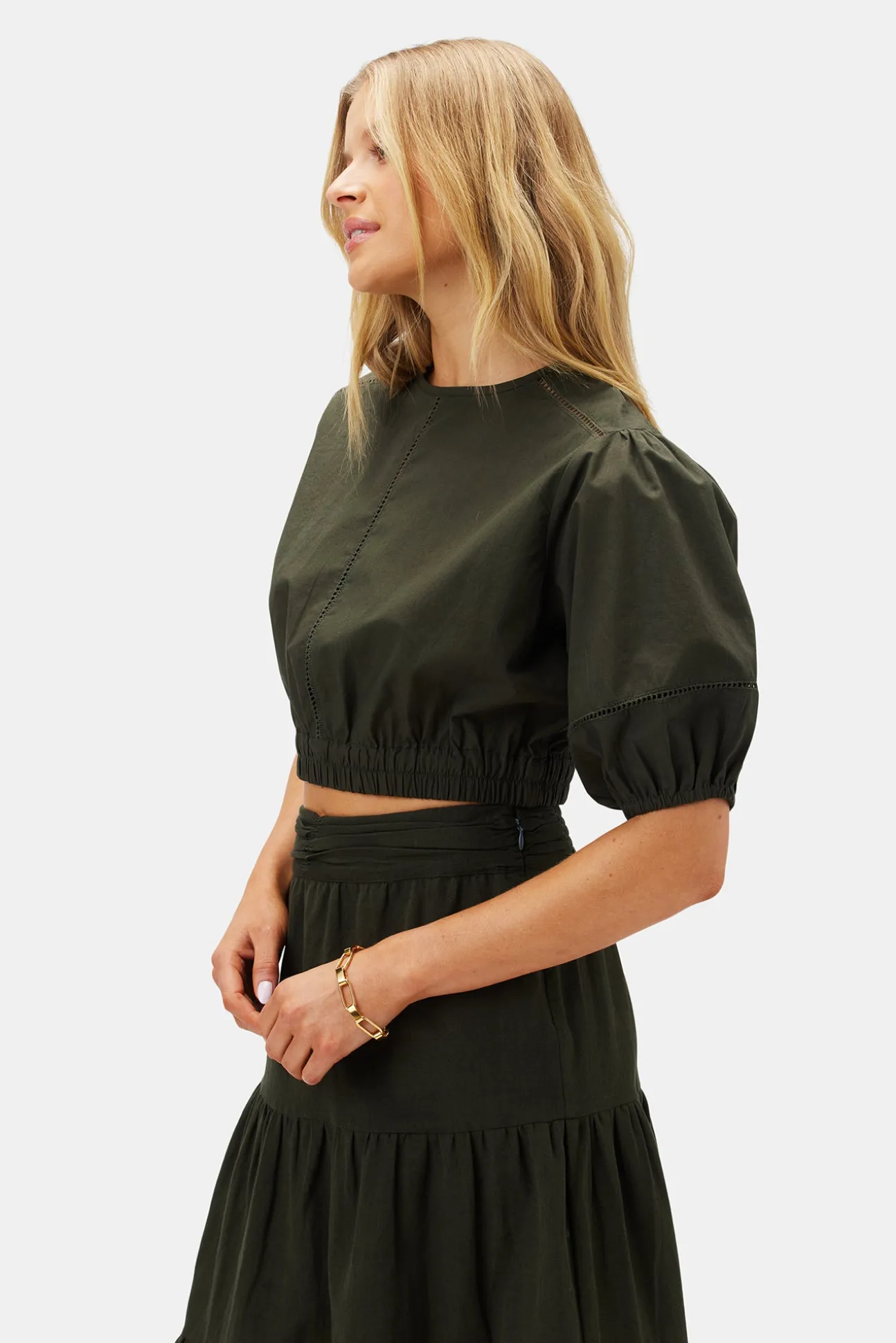 Lisa Organic Cotton Poplin Top